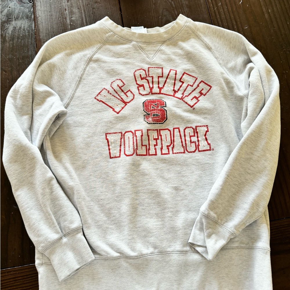 NC State sweatshirt